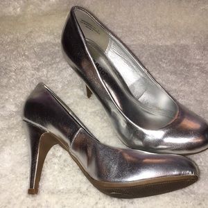 Silver heels